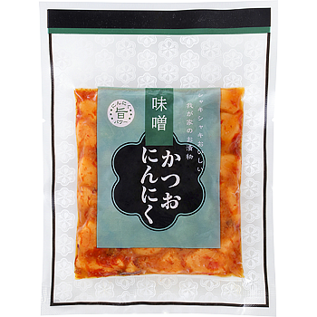 味噌かつおにんにく