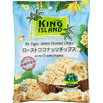 砂糖不使用ローストココナッツチップス