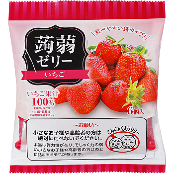 蒟蒻ゼリー(いちご)