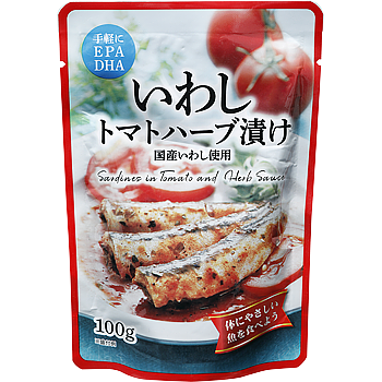 いわしトマトハーブ漬け