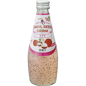 バジルシードドリンク(ライチ)