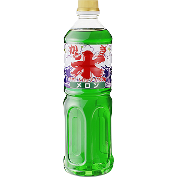 かき氷シロップ　メロン
