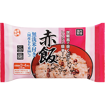赤飯の素(無洗米付き)