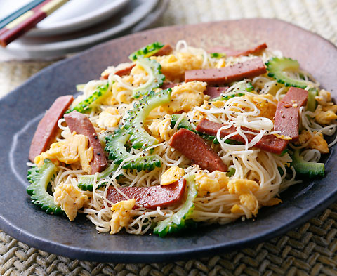 定番★そうめんチャンプルー